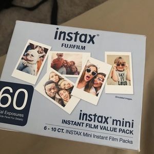 Instax mini Value pack 60 exposures